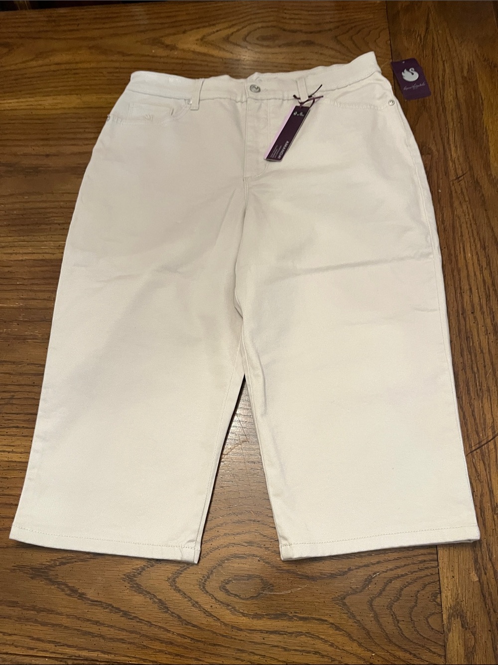 Gloria Vanderbilt Amanda Skimmers in Stonewood, size 12, new with tags
